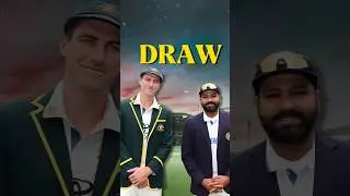 Border Gavaskar Trophy Draw Hone Per Trophy Konsi Team Ko Milti hai ? #shorts