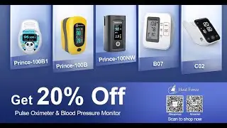 Join us to order pulse oximeters and blood pressure monitors online.