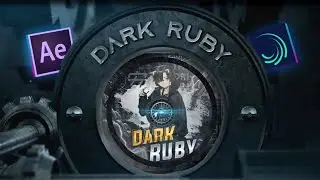New Logo And Inrto 😍🔥 (HD) | Dark Ruby YT |