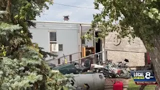 No injuries reported in trailer fire