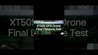 XT505 GPS Drone maximum distance 👍💯 #slowedandreverb #remix #gpsdrone #distance #plslike