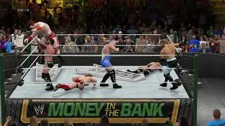 WWE Money in the Bank 2013: RAW All-Star MiTB Ladder Match (Xbox One X)