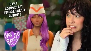 can I SPEEDRUN lilsimsie's challenge before the EA buyout? 💜 not so berry plum #2