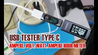 Review Alat Watt Meter USB Type C Dari KOWSI dan Essager Untuk Monitor Charge Smartphone
