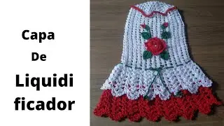 🌹(PASSO A PASSO) COMO FAZER CAPA DE LIQUIDIFICADOR EM CROCHÊ.( Jogo de cozinha)
