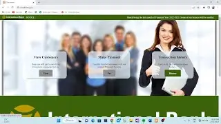 #griptask  Full Stack Web Development Project | Basic Banking System (HTML, CSS, JavaScript & PHP)