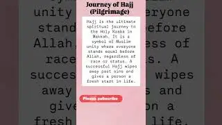 What is Hajj? | The Journey of a Lifetime