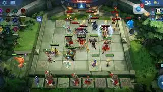 Magic chess - Dragons altar build.  powerful!