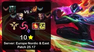 Pyke Support + Ezreal vs Milio + Draven - EUNE GrandMaster - Patch 25.17