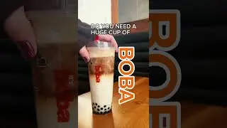 Huge Cup of Boba | It's Boba Time