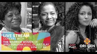 Ori-Gen Livestream Series:  The Warrior Women of Afro Peruvian Music