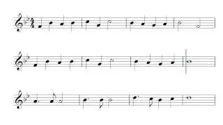 Aura Lee Violin Sheet Music
