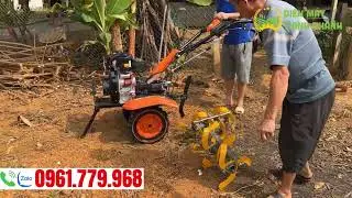 Bàn Giao Máy Xới Đất Chạy Dầu  , Làm Ruộng Vườn Có Tạt Luống Mới Nhất 2026