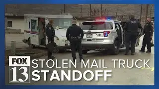 Arrest made after USPS mail truck stolen by man with knife