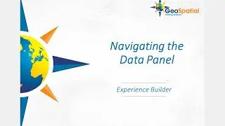Navigating the Data Panel in Experience Builder