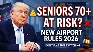 NEW 2026 Airport Rules For Seniors Over 70 - Don't Fly Until You Watch This