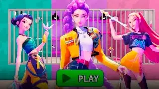 KPOP 👿 DEMON HUNTERS PRISON RUN ! (Obby) Roblox 