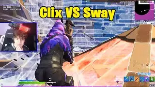 Clix VS FaZe Sway in 2v2 Zone Wars!