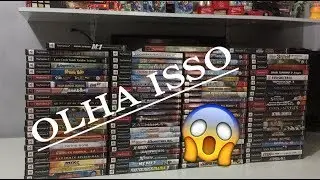 NUNCA VI TANTO JOGO DE PS2 ORIGINAL!! PRODUTOS PARA A LOJA #6