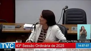 43ª Sessão Ordinária de 2025