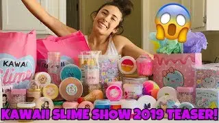 $500 MEGA HAUL KAWAII SLIME SHOW 2019 SLIME REVIEW TEASER!