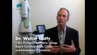 Depression patient treated with Brainsway Deep TMS technology