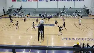 JV Girls Volleyball Phoenixville vs EEACS Set 2