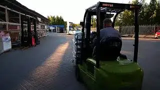 Видео электропогрузчиков Clark