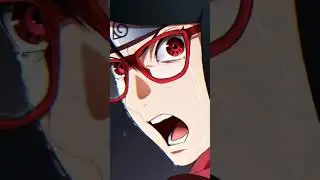 Sarada's Mangekyō Sharingan design is quite unique.#anime1998 #dattebayo #masashikishimoto