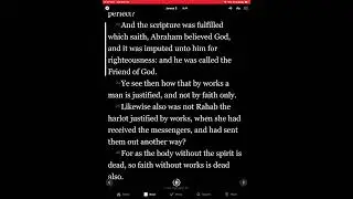 (20) James  (full book) HOLY BIBLE an English Audio with scrolling text