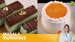 Chocolate Pistachio Bar & Peach Cake | Masala Mornings | 15 Oct 2024 | Masala TV