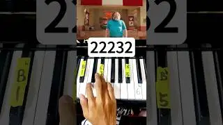 Steve's Lava Chicken - easy piano tutorial