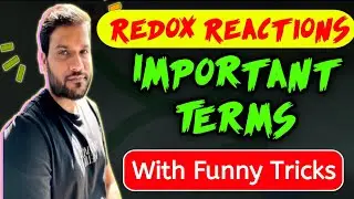 Important Terms in Redox Reactions | Arvind Arora | A2 Class Learners | A2 Sir | #chemistryconcepts