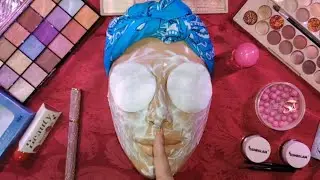ASMR 1 Hour makeup on mannequin compilation for sleep (no talking) 
