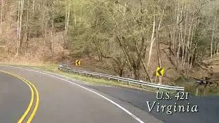 U.S.421 End to End Day 3 Pt 1 (Bristol, VA to Cranks, KY)