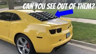 How To Install Window Louvers and Can You See Out Of Them?