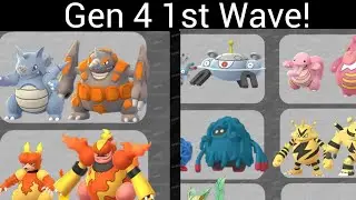 Generation 4 Leak! Gen 1 Evolutions First With Sinnoh Stone!