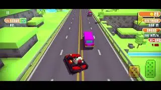 Playing blocky highway for the first time