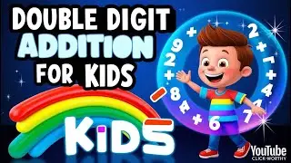 Double Digit Addition for Kids  Fun Math Quiz & Learning Video