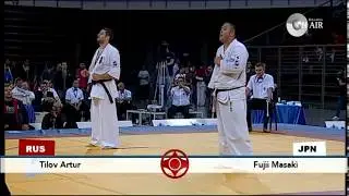 The 1st KWUCHAMP 2013 Final Men+95Kg Tilov Artur  vs. Fujii Masaki