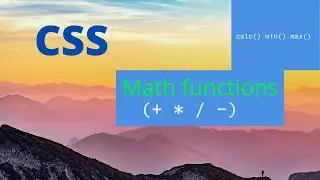 CSS Math functions #Shorts