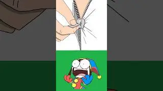THE AMAZING DIGITAL CIRCUS🤣POMNI/JAX/KAUFMO reaction 02🤣Pizza Tower Screaming Meme Animation #shorts