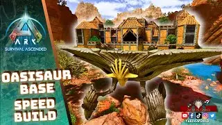 ARK Survival Ascended - Oasisaur Base - How to build