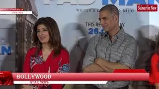 Akshay Kumar Makes Fun Of Twinkle Khanna In Public At Padman Promotions Bollywood Star News