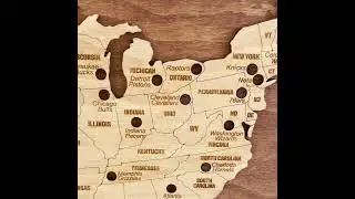 ​@RanocchioMap National Basketball Association Map by #ranocchiomap #nba #basketball