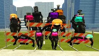 ALL TV WOMAN ARMY GET STUCKEDVS CAMERAMAN TITAN UPGRADED & SPEAKERMAN TITAN UPGRADED In Garry's Mod
