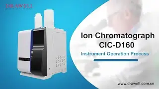 How to operate CIC D160 ion chromatograph with eluent generator
