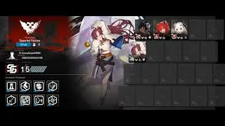 [Arknights] CC#6 Wild Scales - Day 9 - Deserted Factory - 4 Op Clear - Max Risk