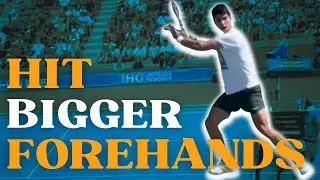 How to hit bigger forehands   - Carlos Alcaraz checkpoints