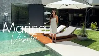 Marina visita casa inimitável no condomínio Quinta do Lago em Araras, RJ. 